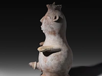 A terracotta nana densu legba torso figure, fon people, benin 50 cm. (19.67 in.) - afbeelding 2 van  6