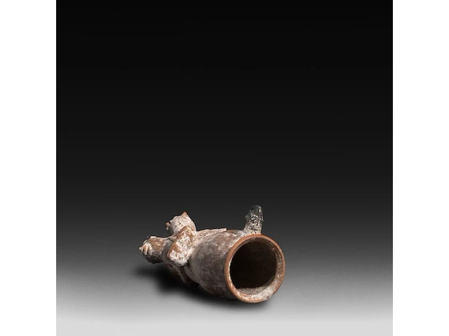 A terracotta three-headed nana densu legba torso figure, fon people, benin 37 cm. (14.57 in.) - afbeelding 4 van  6