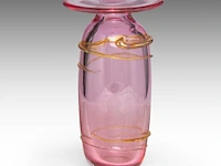 A val-saint-lambert vase, designed by alfred collard, 2008 25.5 cm. (10.03 in.) - afbeelding 2 van  7