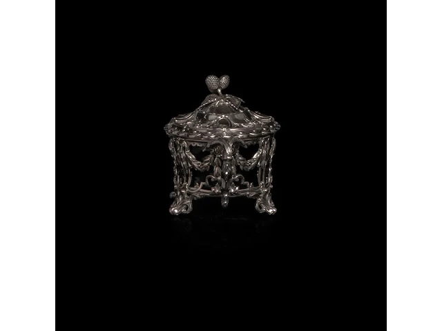 A various collection of silver tableware, h 3 - 32 cm, total weight: 3624 g - afbeelding 3 van  22