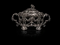 A various collection of silver tableware, h 3 - 32 cm, total weight: 3624 g - afbeelding 4 van  22