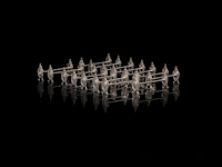 A various collection of silver tableware, h 3 - 32 cm, total weight: 3624 g - afbeelding 13 van  22