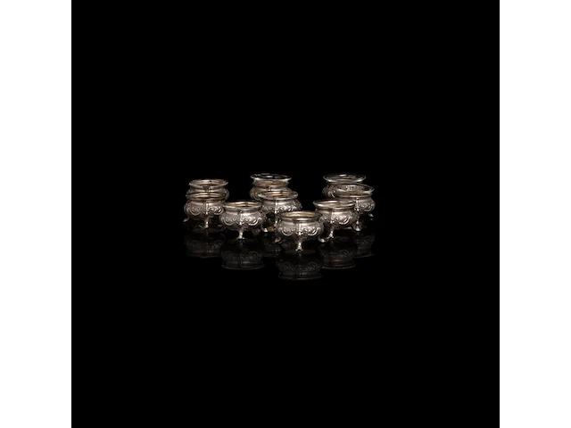 A various collection of silver tableware, h 3 - 32 cm, total weight: 3624 g - afbeelding 15 van  22