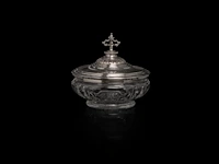 A various collection of silver tableware, h 3 - 32 cm, total weight: 3624 g - afbeelding 19 van  22