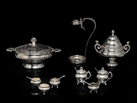 A various collection of silverware, total weight: 2904 g