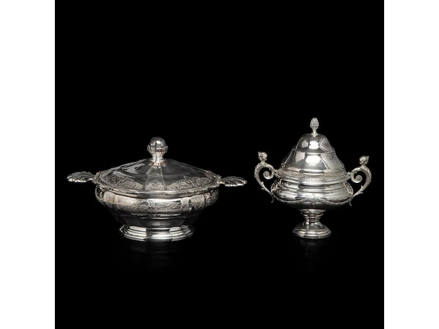 A various collection of silverware, total weight: 2904 g - afbeelding 2 van  9