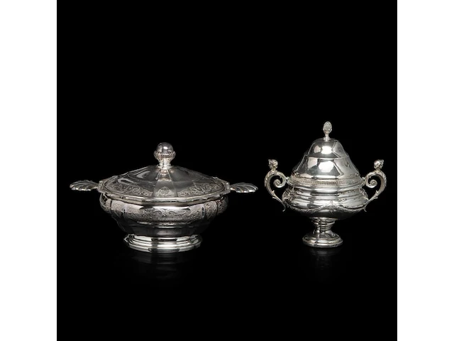 A various collection of silverware, total weight: 2904 g - afbeelding 4 van  9