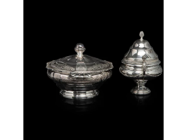 A various collection of silverware, total weight: 2904 g - afbeelding 5 van  9