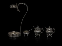 A various collection of silverware, total weight: 2904 g - afbeelding 8 van  9