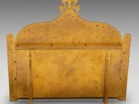A very fine gothic revival gilt bronze and enamel triptych, with hand-painted porcelain plaques, late 19thc 31 cm. (12.19 in.) - afbeelding 10 van  12