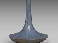 A very large blue glazed vase by rogier vandeweghe (1923-2020) for amphora, 1962 46 cm. (18.10 in.)