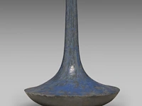 A very large blue glazed vase by rogier vandeweghe (1923-2020) for amphora, 1962 46 cm. (18.10 in.) - afbeelding 3 van  6
