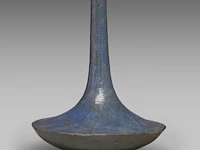 A very large blue glazed vase by rogier vandeweghe (1923-2020) for amphora, 1962 46 cm. (18.10 in.) - afbeelding 4 van  6