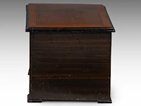 A victorian musical animation box with butterfly strikers, ca. 1900 30 x 57 x 34.5 cm. (11.81 x 22.44 x 13.58 in.) - afbeelding 7 van  7
