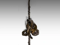 A vintage brutalist wall sculpture attrib. to marc dhaenens 108 cm. (42.52 in.)