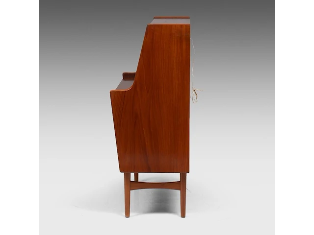 A vintage danish design teak secretary desk by anders wahl iversen, mid-century 109 x 85 x 44 cm. (42.90 x 33.46 x 17.32 in.) - afbeelding 8 van  10