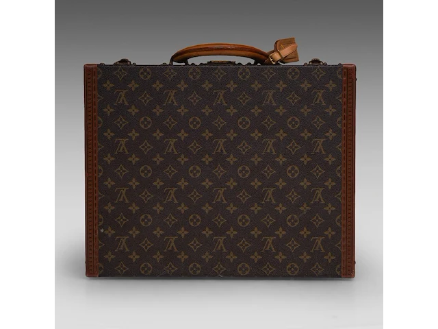 A vintage louis vuitton monogram canvas president briefcase 35 x 44.5 x 11 cm. (13.77 x 17.51 x 4.33 in.) - afbeelding 4 van  6