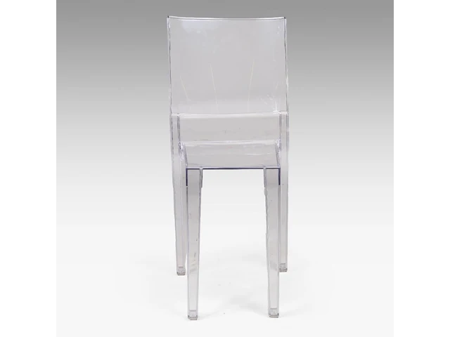 A vintage set of 10 la marie plexi dining chairs by philippe starck for kartell 85 x 39 x 50 cm. (33.46 x 15.34 x 19.67 in.) - afbeelding 3 van  7