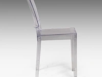 A vintage set of 10 la marie plexi dining chairs by philippe starck for kartell 85 x 39 x 50 cm. (33.46 x 15.34 x 19.67 in.) - afbeelding 6 van  7