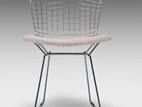 A vintage side chair by harry bertoia for knoll international 73 x 54 x 58 cm. (28.73 x 21.26 x 22.82 in.) - afbeelding 2 van  9