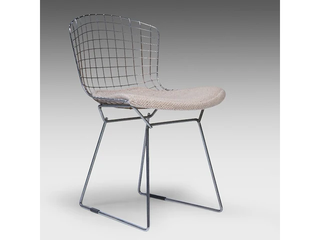A vintage side chair by harry bertoia for knoll international 73 x 54 x 58 cm. (28.73 x 21.26 x 22.82 in.) - afbeelding 6 van  9