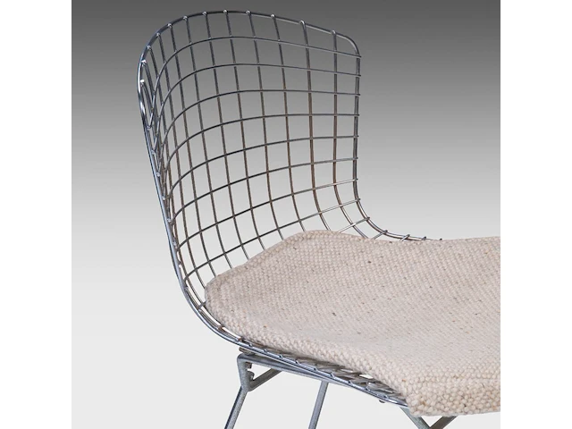 A vintage side chair by harry bertoia for knoll international 73 x 54 x 58 cm. (28.73 x 21.26 x 22.82 in.) - afbeelding 8 van  9