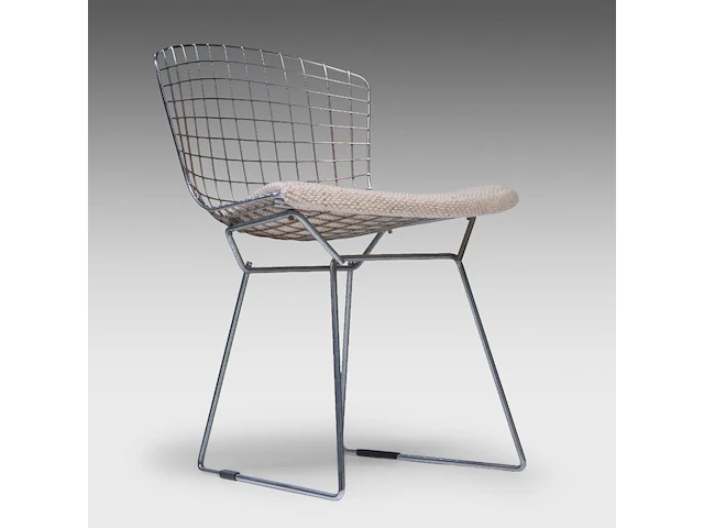 A vintage side chair by harry bertoia for knoll international 73 x 54 x 58 cm. (28.73 x 21.26 x 22.82 in.) - afbeelding 9 van  9