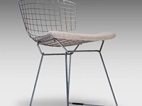 A vintage side chair by harry bertoia for knoll international 73 x 54 x 58 cm. (28.73 x 21.26 x 22.82 in.) - afbeelding 9 van  9