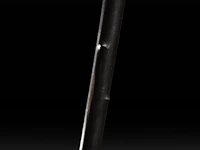 A walking stick with an ivory handle of a phallus, on the silver ring the inscription 'souvenir 1833-1893', french, 19thc, total h 90 cm - ivory h 5,5 cm - ivory w 6 cm - total weight 360g (+) - afbeelding 4 van  6