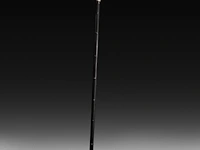 A walking stick with an ivory handle of a phallus, on the silver ring the inscription 'souvenir 1833-1893', french, 19thc, total h 90 cm - ivory h 5,5 cm - ivory w 6 cm - total weight 360g (+) - afbeelding 6 van  6