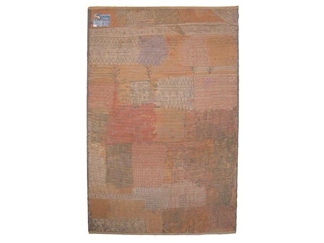 A woollen carpet after an abstract design by paul klee (1879-1940), 'florentinisches villen viertel' from 1926 275 x 183 cm. (108.26 x 72.04 in.) - afbeelding 2 van  7