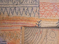 A woollen carpet after an abstract design by paul klee (1879-1940), 'florentinisches villen viertel' from 1926 275 x 183 cm. (108.26 x 72.04 in.) - afbeelding 3 van  7