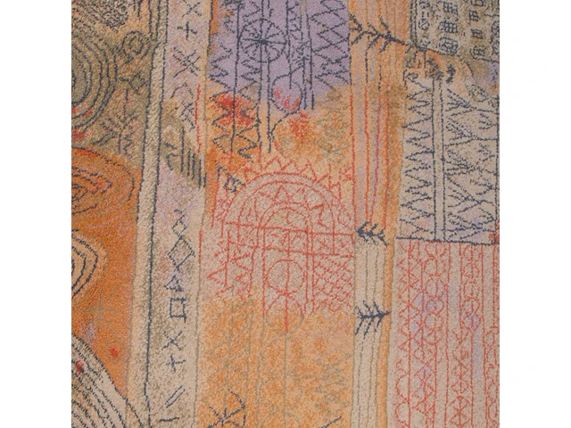 A woollen carpet after an abstract design by paul klee (1879-1940), 'florentinisches villen viertel' from 1926 275 x 183 cm. (108.26 x 72.04 in.) - afbeelding 5 van  7