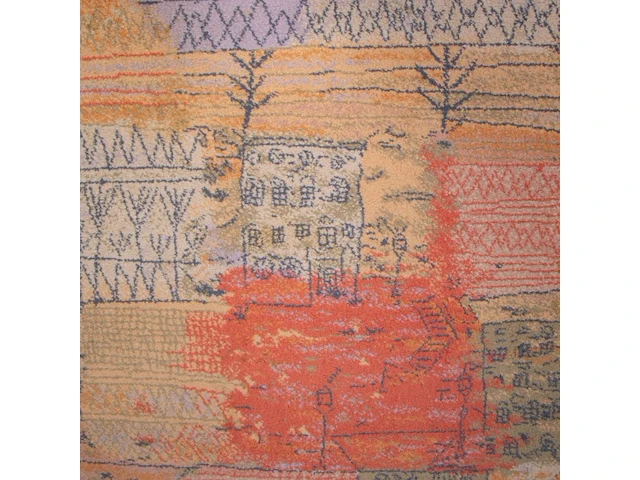 A woollen carpet after an abstract design by paul klee (1879-1940), 'florentinisches villen viertel' from 1926 275 x 183 cm. (108.26 x 72.04 in.) - afbeelding 7 van  7