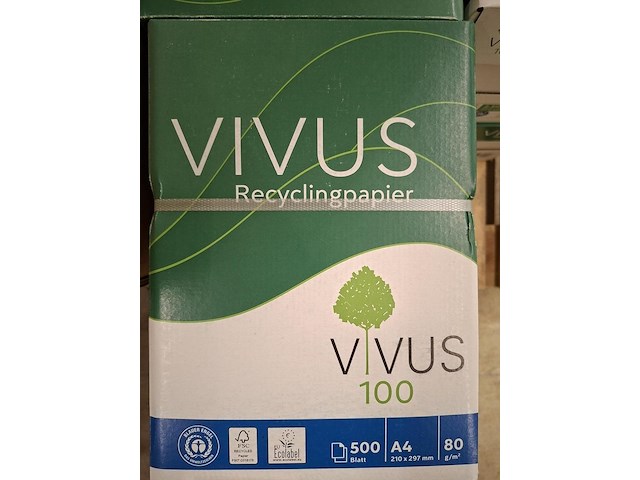 A4 papier doos wit (2 x 2500 vellen ) - afbeelding 3 van  3