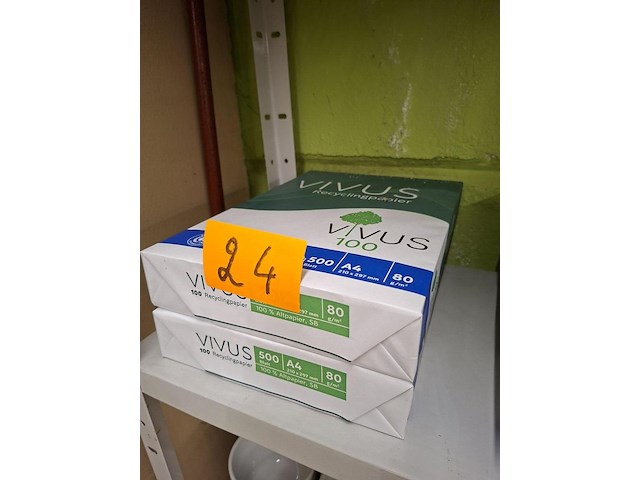 A4 papier wit (2x 500vellen) - afbeelding 1 van  2