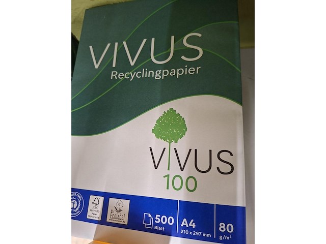 A4 papier wit (2x 500vellen) - afbeelding 2 van  2