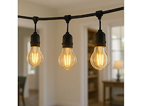 A60 amber filament lamp – 6w – e27 – dimbaar – ip20 (x40) - afbeelding 1 van  5