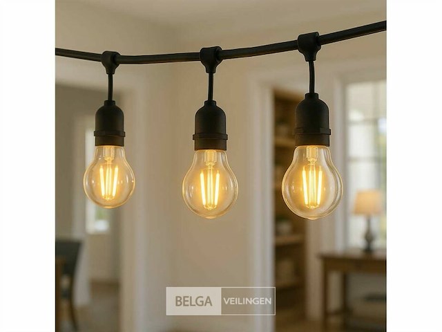 A60 amber filament lamp – 6w – e27 – dimbaar – ip20 (x40) - afbeelding 2 van  6