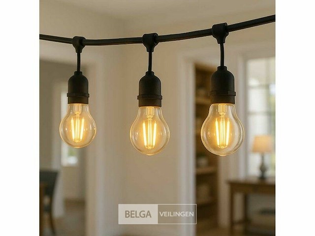 A60 amber filament lamp – 6w – e27 – dimbaar – ip20 (x40) - afbeelding 2 van  6