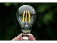 A60 amber filament lamp – 6w – e27 – dimbaar – ip20 (x40) - afbeelding 4 van  6