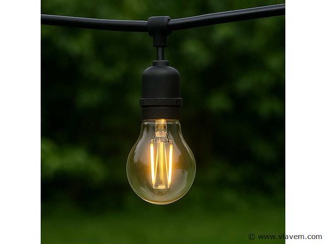 A60 amber filament lamp – 6w – e27 – dimbaar – ip20 (x80) - afbeelding 2 van  5