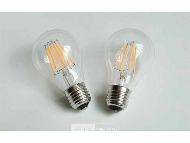 A60 amber filament lamp – 6w – e27 – dimbaar – ip20 (x80) - afbeelding 6 van  6