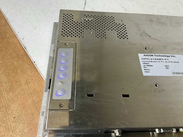 Aaeon technology opd-215abt-f1 industrial monitor - afbeelding 4 van  5