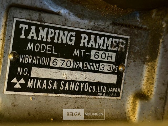 Aandammer tomping rammer - afbeelding 4 van  4