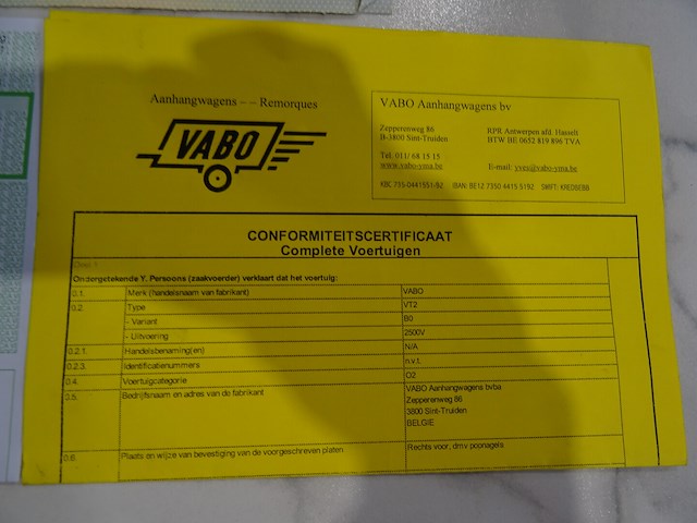 Aanghangwagen vabo - afbeelding 3 van  13