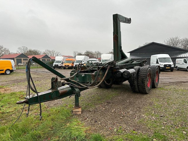 Aanhanger haakarm carrier zelfbouw 1978 - afbeelding 1 van  1