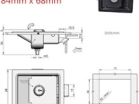 Aanhanger hendelsloten - afbeelding 2 van  4