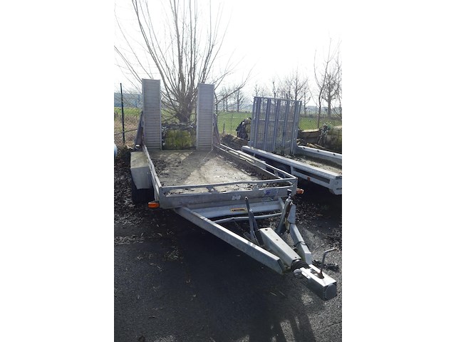 Aanhanger machinevervoer schmid - afbeelding 1 van  9