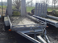 Aanhanger machinevervoer schmid